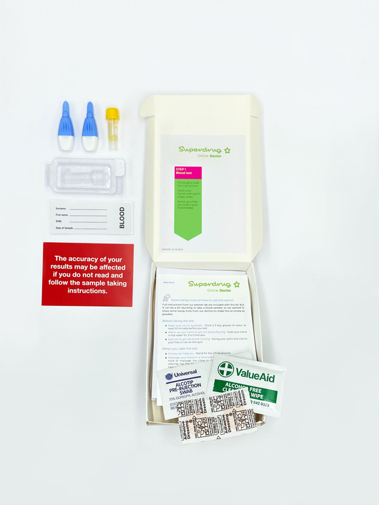 The coronavirus testing kit.