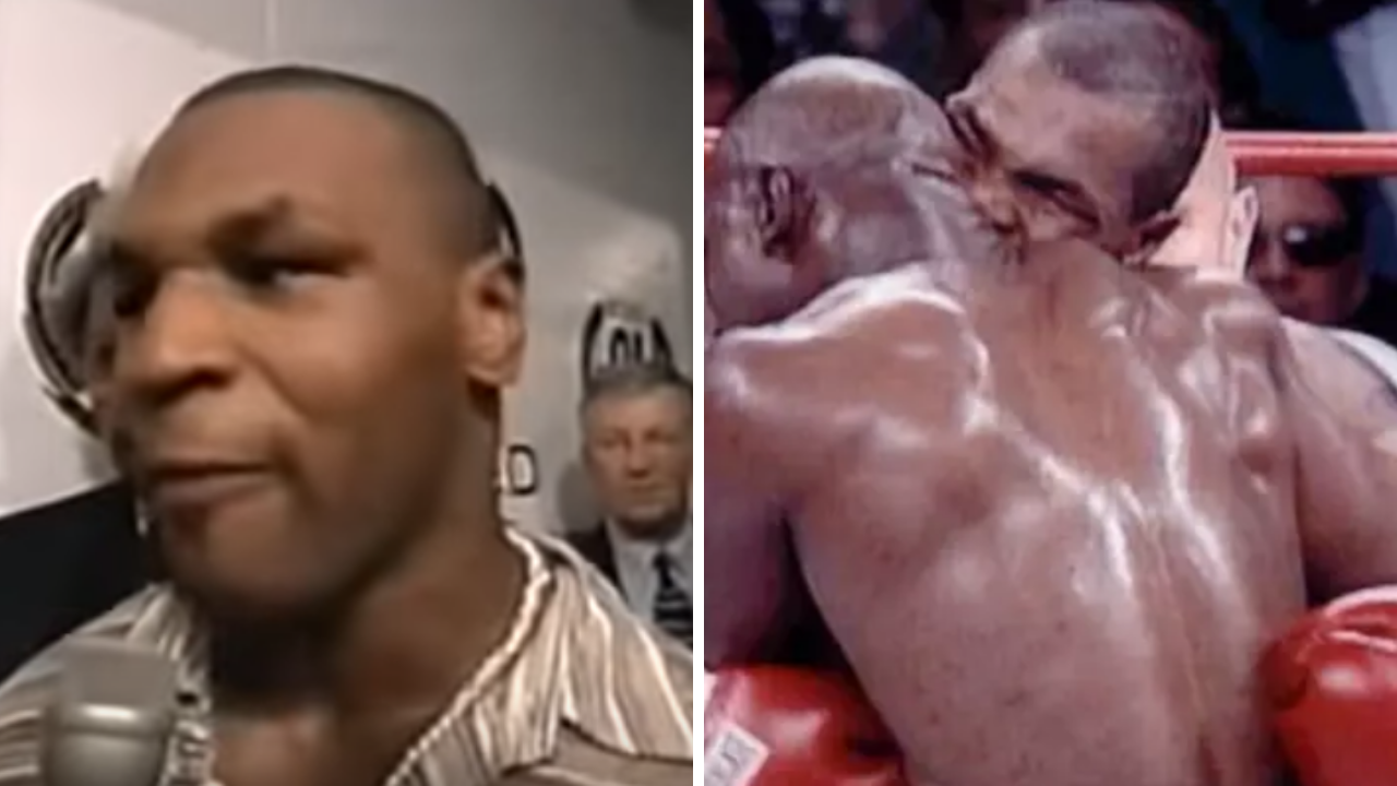 Mike Tyson’s Interview Immediately After Biting Evander Holyfield’s Ear Was Just Pure Madness