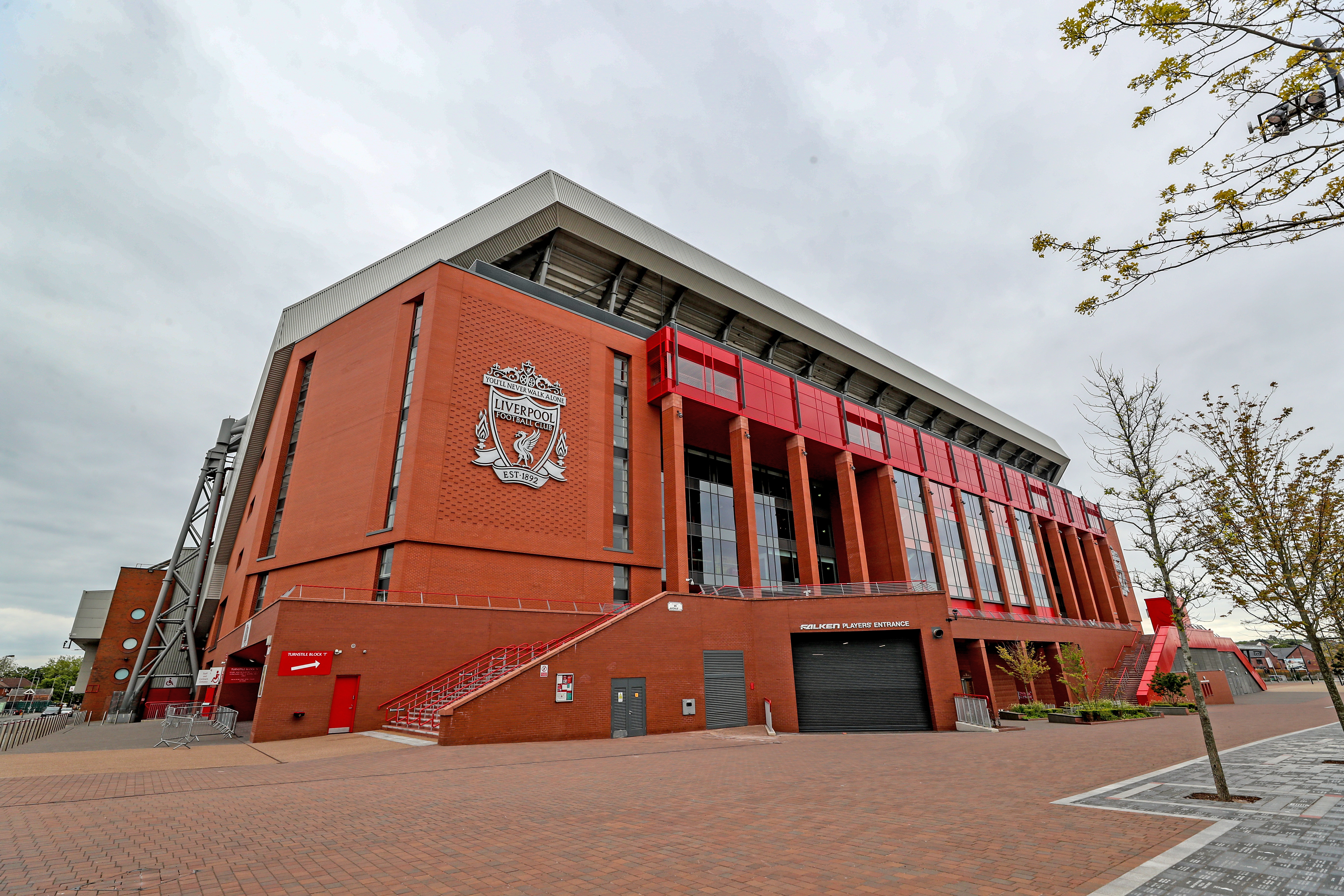 Liverpool might not be allowed to play in Liverpool until they're crowned champions according to some reports. Image: PA Images