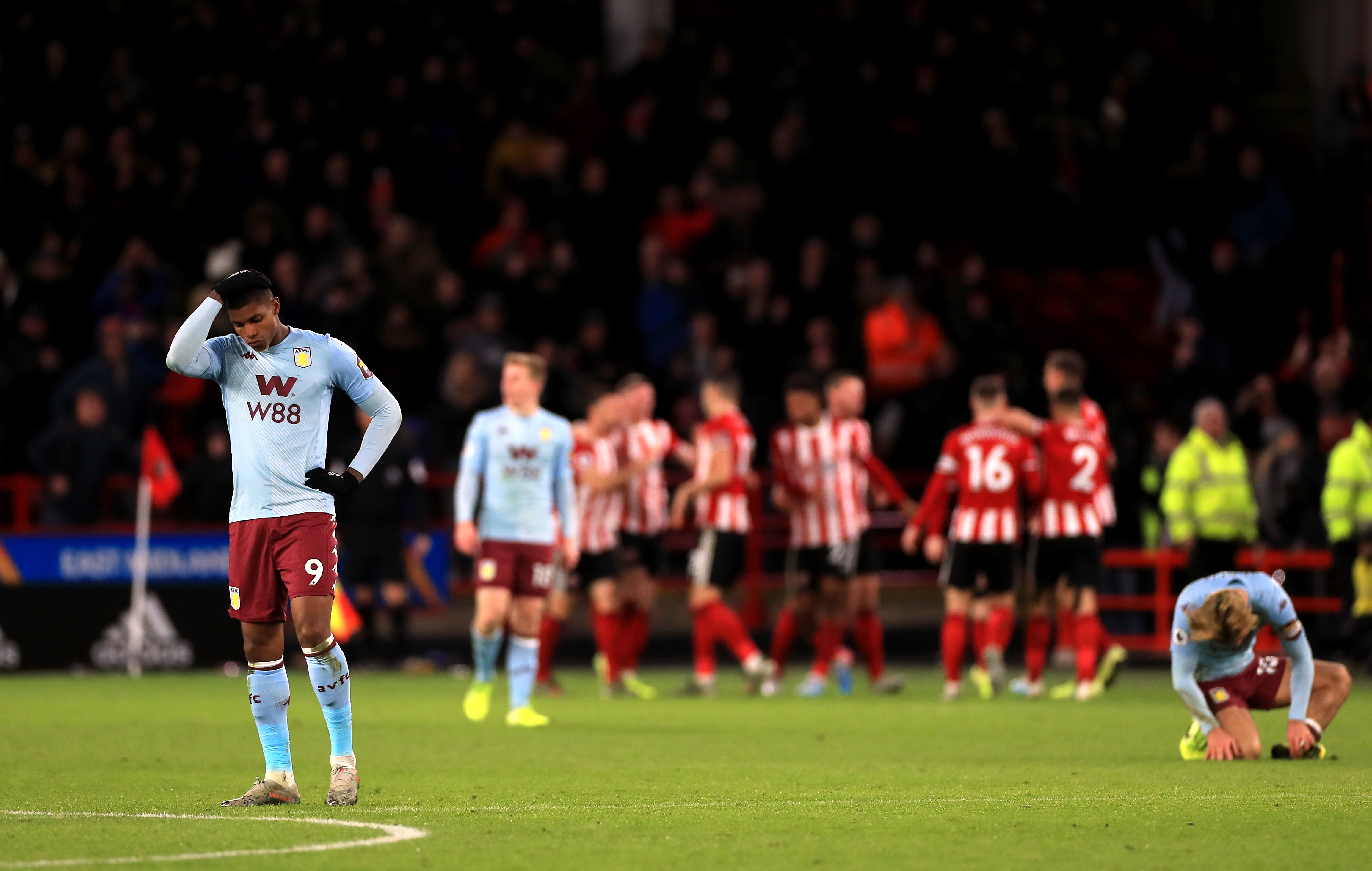 A lot could be on the line when Villa host Sheffield United. Image: PA Images