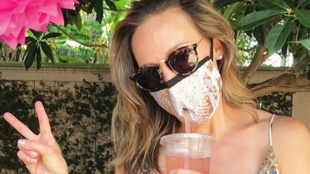 Designer Creates Mask With Hole So You Can Drink Through It