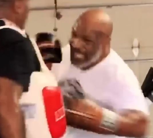 Earlier this month Tyson told fans 'I'm back'.